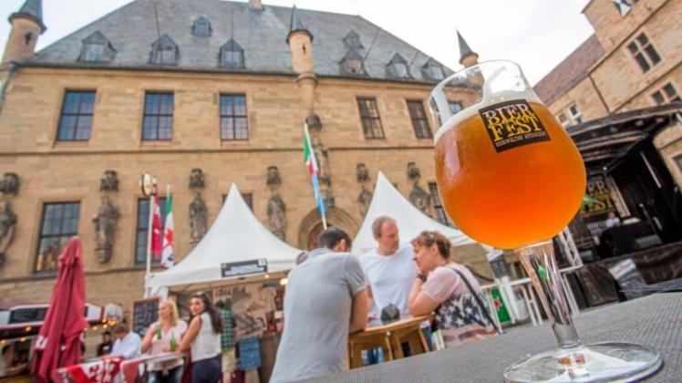 Der Gerstensaft in vielen Varianten steht beim 4. Bierfest von Donnerstag bis Samstag in Osnabrück im Fokus. 