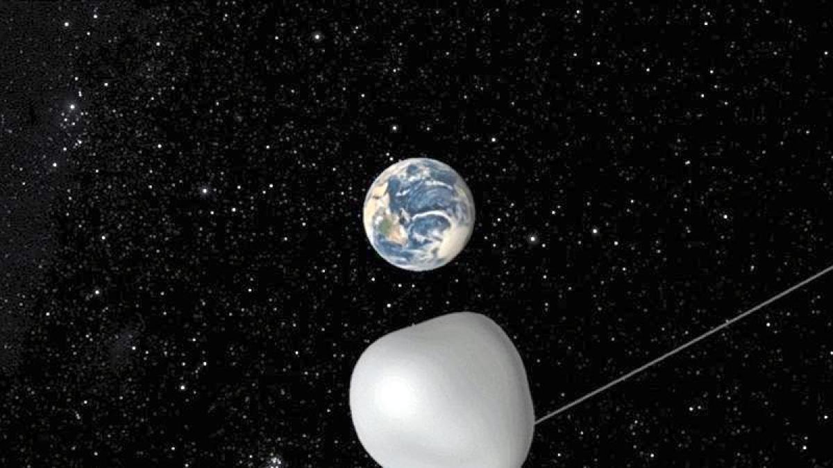 Asteroid 2012 TC4 fliegt knapp an der Erde