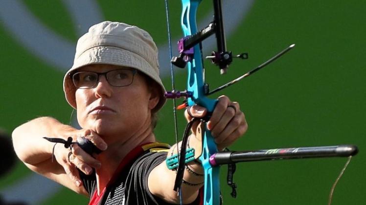 Nimmt am Arrowhead-Turnier 2017 von Bogensport Delmenhorst teil: Lisa Unruh. Die Berlinerin gewann bei den Olympischen Spielen in Rio de Janeiro die Silbermedaille. 