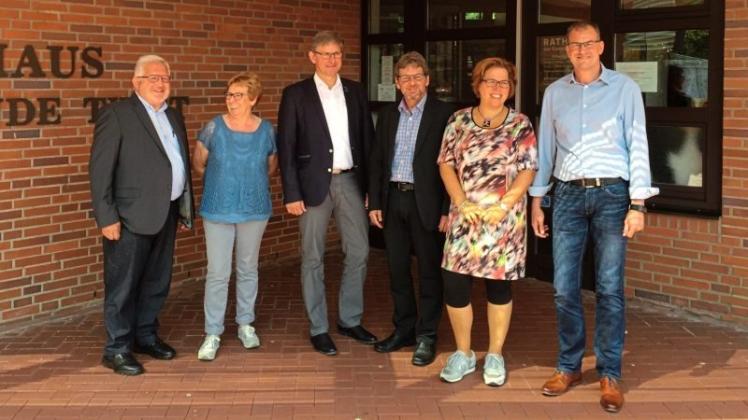 Zu Besuch bei in Twist war SPD-Bundestagsabgeordneter Markus Paschke. 
