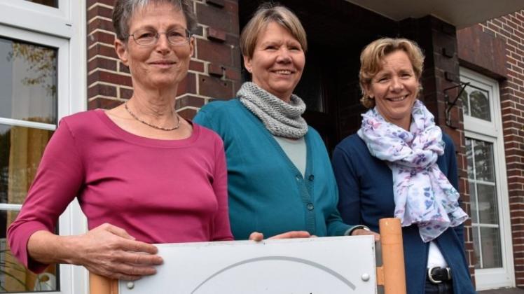 Helfen Betroffenen: Evelyn Linnemann, Hanna Otter-Sandstedt und Susanne Lebedinzew (Koordinatorin). 