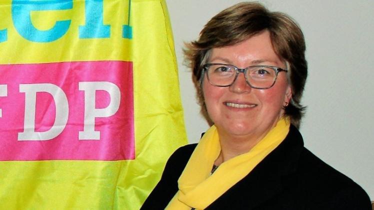Die FDP-Fraktionsvorsitzende im Papenburger Stadtrat, Marion Terhalle. 