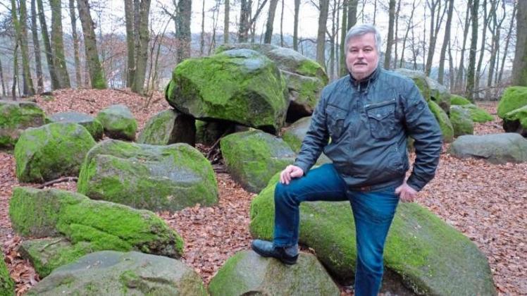 Wieland Wienkämper kletterte schon als Kind auf den Sloopsteenen herum. 