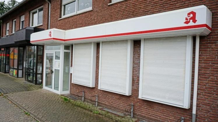 Seit Ende August ist die Hümmling-Apotheke an der Sögeler Straße in Börger geschlossen. 