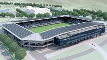 So könnte das neue Stadion aussehen – wenn die Stadt es sich leisten will. Bild: Initiative Nordweststadion