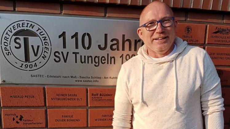 Neuer Trainer beim SV Tungeln: Jörg Gehrmann. 