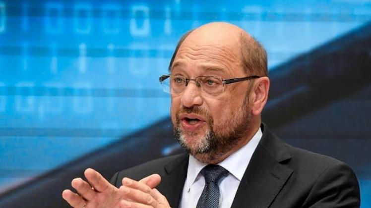 SPD-Kanzlerkandidat Martin Schulz stößt mit seinem Zukunfstplan auf Kritik. 