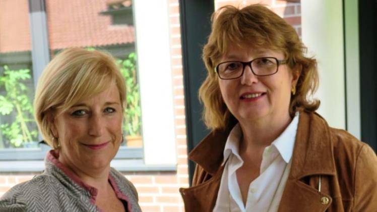 Claudia Körner-Reuter und Anne Wilkens-Lindemann stellen das neue KOS-Programm vor. Archivfoto: Oliver Galeotti