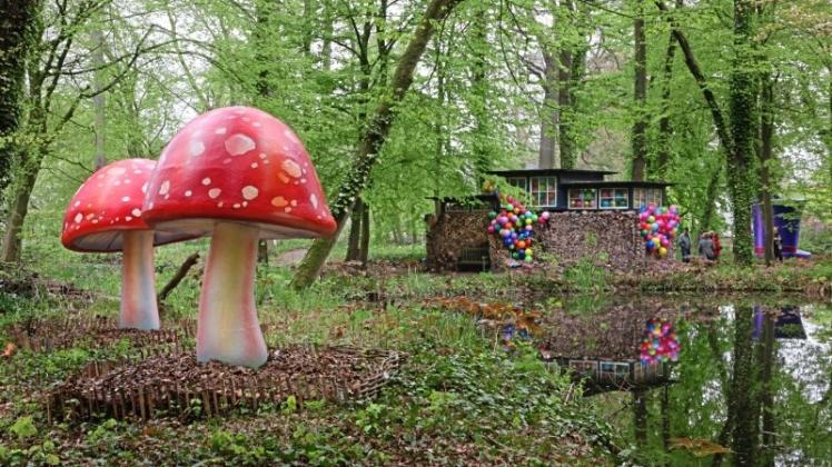 Unter dem Motto „Alice wundert sich“ wird es beim Frühlingsfestival auf der Ippenburg märchenhaft. 