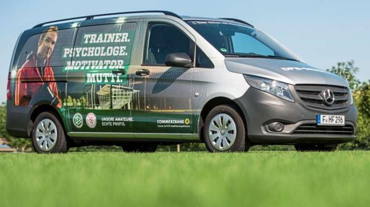 DFB-Mobil kommt Samstag zum TV