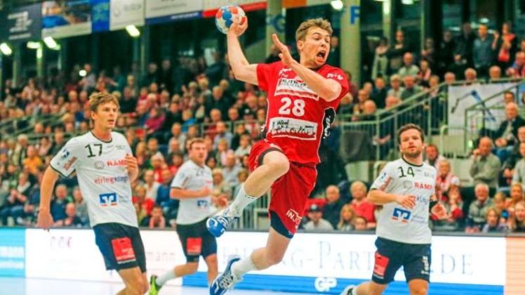 Höher hinaus will Lasse Seidel mit der HSG Nordhorn-Lingen in der Tabelle. Der Handball-Zweitligist erwartet am Freitag Absteiger ThSV Eisenach. 