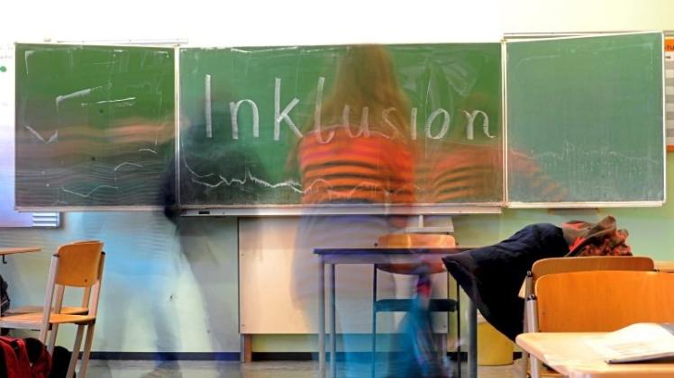 Für das Thema Inklusion in Schulen werden nach der Landtagswahl in Niedersachsen neue Akzente erwartet. Symbolfoto: dpa