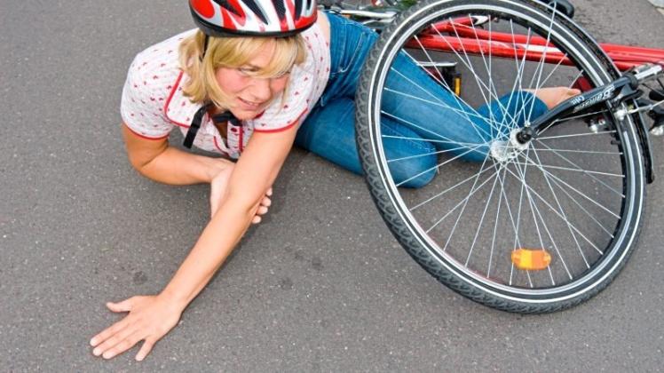 Bei einem Unfall an der Stickgraser Allee ist eine Radfahrerin verletzt worden. Symbolfoto: colourbox.com
