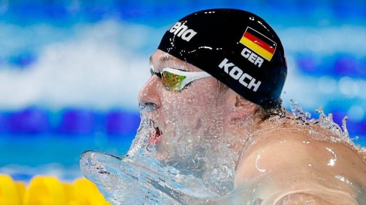 Marco Koch hat sich ein Ziel für die WM in Budapest gesetzt: „Mein Ziel ist, einfach nur schnell zu schwimmen.“ 