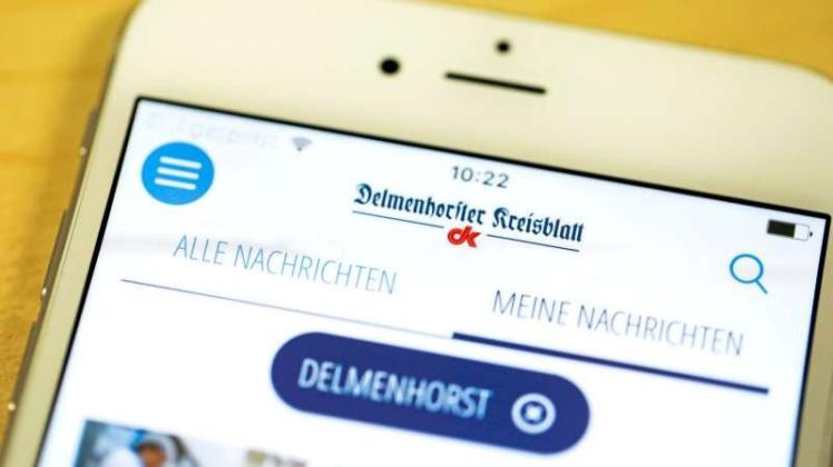 Mit der Nachrichten-App „dk News“ des Delmenhorster Kreisblatts bleiben Sie auf dem Laufenden. Die Smartphone-App gibt es für Android und iOS. 