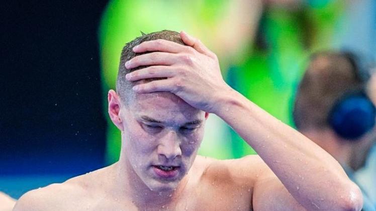 Jacob Heidtmann hat das Finale über 400 Meter Lagen bei der Schwimm-WM verpasst. 