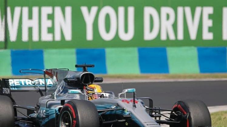 Lewis Hamilton will in der Qualifikation zum Grand Prix von Ungarn die 68. Pole Position seiner Karriere herausfahren. 