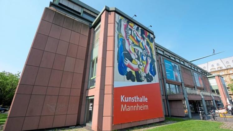 Für ihren Umbau wurden die Kunstwerke von Nathalie Braun Barends entfernt: Die Kunsthalle in Mannheim. 