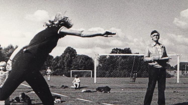 Unser Nostalgiebild zeigt das Sportfest des TSV Hoyerswege im September 1979. 
