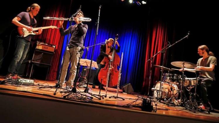 Die Modern-Jazz-Rock-Formation Jin Jim am Donnerstag, 23.2., im Lutherhaus in Osnabrück. 