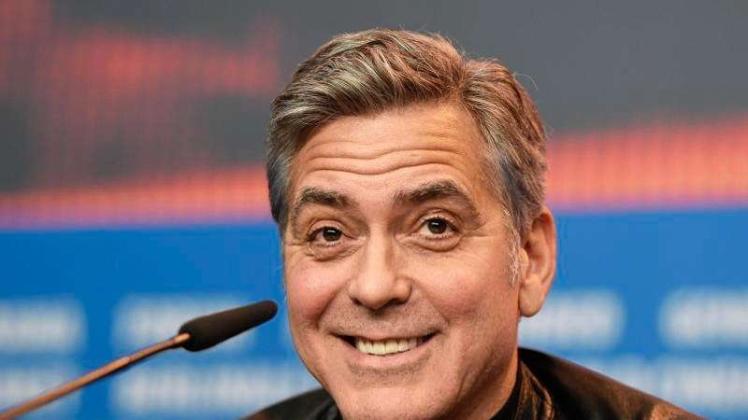 George Clooney ist bereit. 
