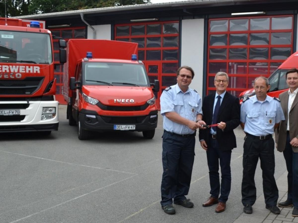 Fuhrpark modernisiert Drei neue Fahrzeuge für die Delmenhorster Feuerwehr