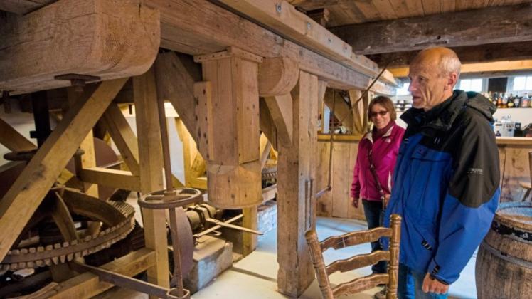 In der Wassermühle im Huder Klosterbezirk wird Handwerksgeschichte lebendig gehalten. 