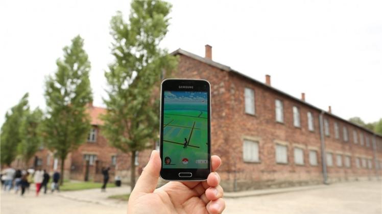 Auch in Auschwitz konnten Nutzer bislang Pokémon jagen. 
