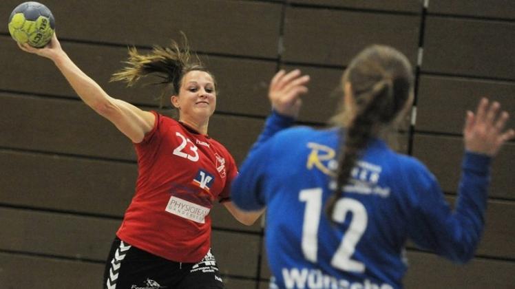 Sie warf fünf Tore für die HSG Hude/Falkenburg beim Elsflether TB: Janna Müller. Archivfoto: Rolf Tobis