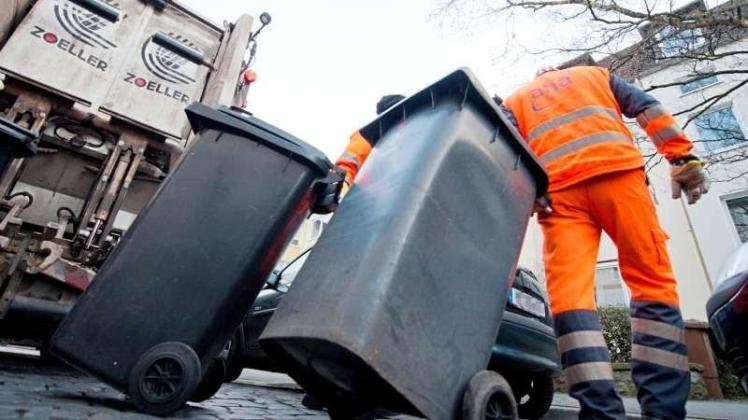 Wenn es richtig kalt wird, gelten bei der Müllabfuhr im Landkreis Oldenburg Sonderregelungen. 