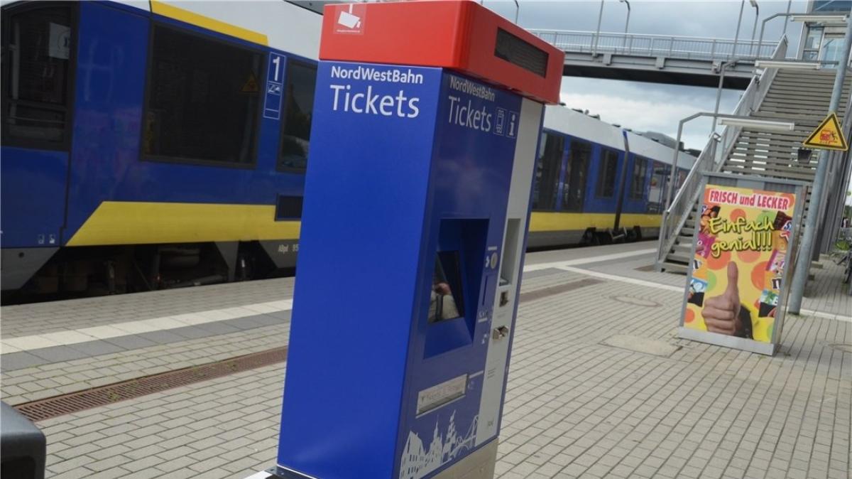 Neue Ticketautomaten der Nordwestbahn im Bramscher | NOZ