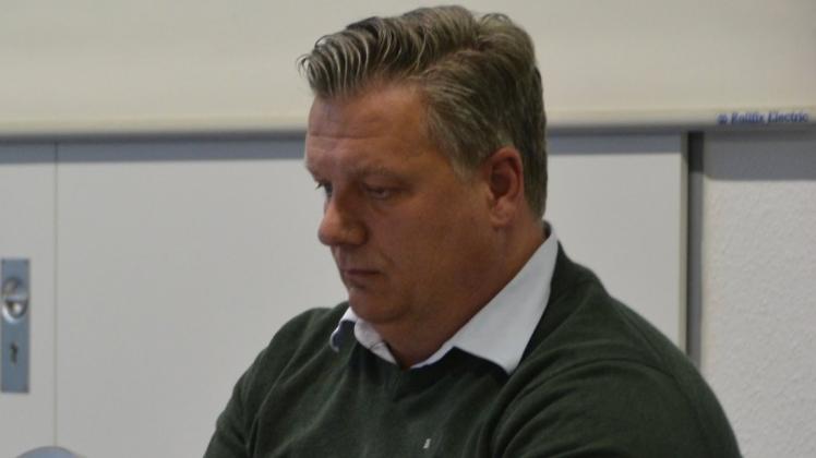 Zeigte sich optimistisch, dass der TSV Ganderkesee Vorstandsämter besetzen kann: Geschäftsführer Raphael Riekers. 