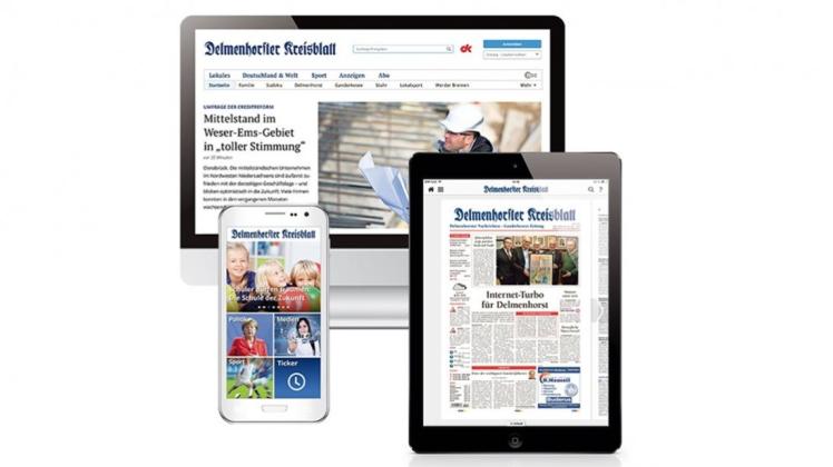 Ob mit den Apps „dk News“ und „dk Plus“ oder mit der Website dk-online.de - Das Delmenhorster Kreisblatt ist digital breit aufgestellt und bietet dem Leser viele Möglichkeiten, sich zu informieren.