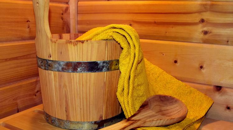 Entspannen in der Sauna tut bei Kälte und Nässe besonders gut.
