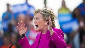 Verliert auf den letzten Metern an Unterstützung bei den Wählern: Hillary Clinton. 