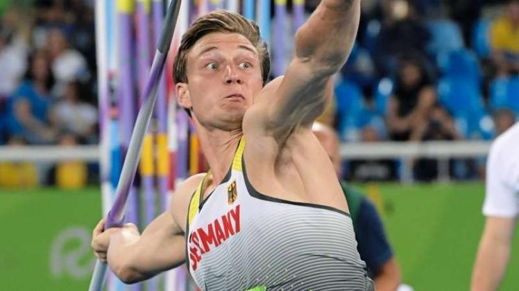 Fokussiert: Olympiasieger Thomas Röhler im Wettbewerb in Rio. 