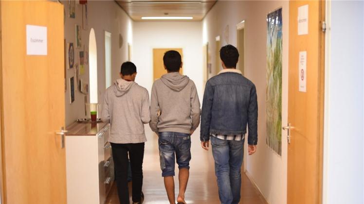 Unbegleitete minderjährige Ausländer werden in den Clearingstellen in Bad Essen untergebracht. 