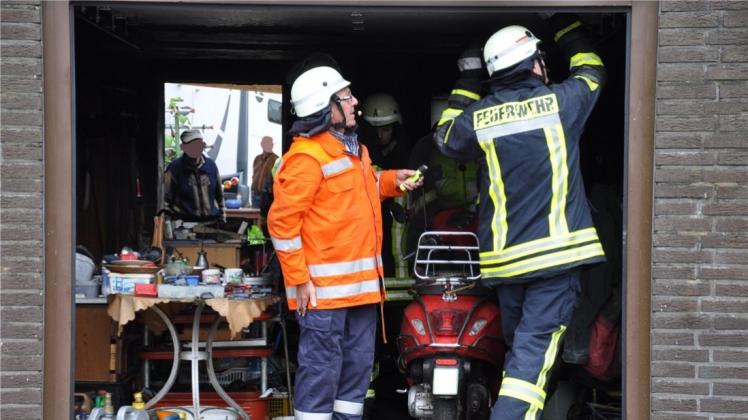 In der Lingener Hufelandstraße im Stadtteil Damaschke hat es in einer Garage gebrannt. In der Lingener Hufelandstraße im Stadtteil Damaschke hat es in einer Garage gebrannt.