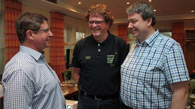 Wieder in den Aufsichtsrat der Wallenhorster Energie Genossenschaft gewählt: (von links) Udo Stangier, Thomas Wulftange und Holger Pellmann. 