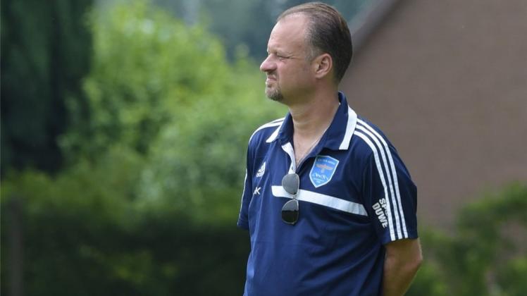 Hofft mit dem SV Tur Abdin auf die Wende: Trainer Stefan Keller. 