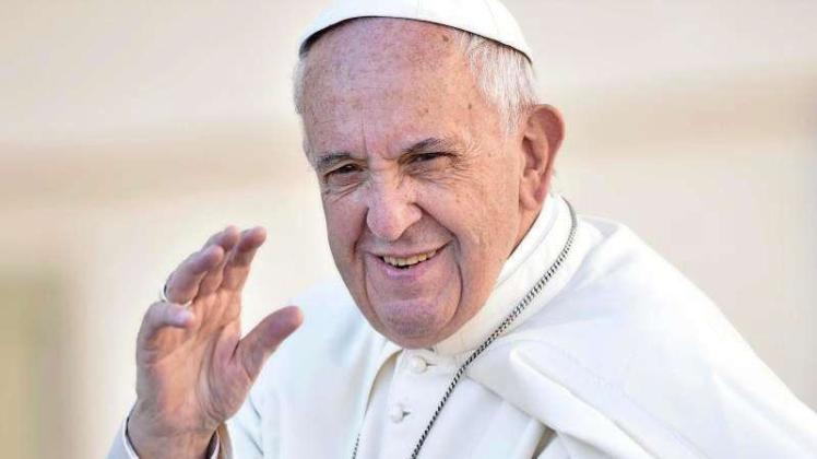 Das Oberhaupt der Katholischen Kirche: Papst Franziskus. 