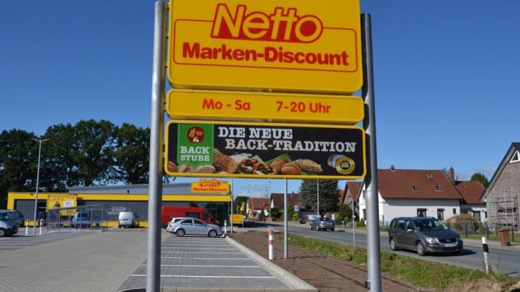 Der neue Netto-Markt in Ganderkesee-Elmeloh eröffnet am 11. Oktober. Der neue Netto-Markt in Ganderkesee-Elmeloh eröffnet am 11. Oktober.