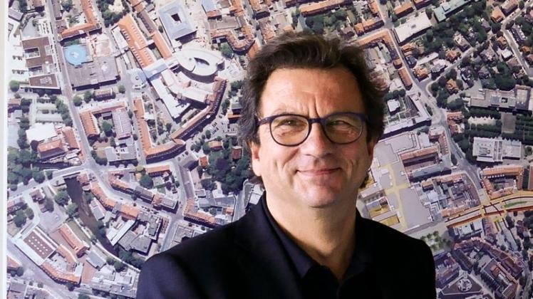Stadtbaurat Frank Otte erklärt, wie in Osnabrück 3000 neue Wohnungen bis 2020 gebaut werden sollen. 