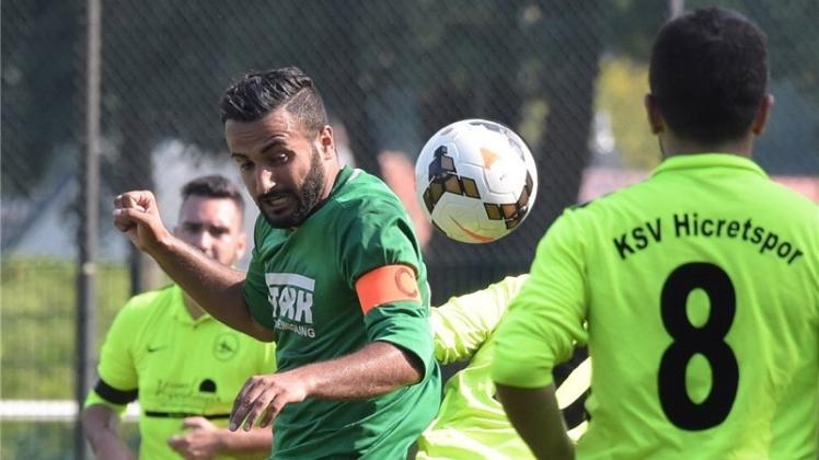Sie sehen sich am Mittwochabend wieder: Ippeners Zana Ibrahim erwartet im Pokal-Viertelfinale den KSV Hicretspor. 