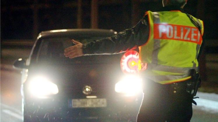 Die Polizei hat in Delmenhorst einen 31-Jährigen aus Lemwerder aus dem Verkehr gezogen. Symbolfoto: dpa