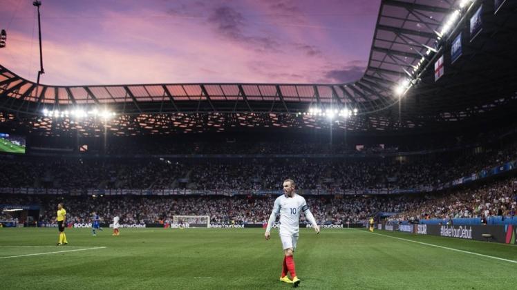 Trauriger Abgang: Wayne Rooney und die Engländer gestern Abend in Nizza gegen Island. 