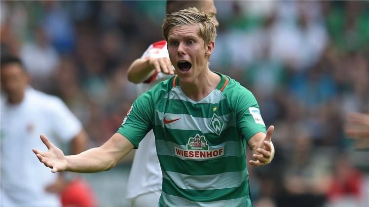 Darf auf eine Berufung in die Nationalmannschaft der USA hoffen: Werder-Stürmer Aron Johannson. 