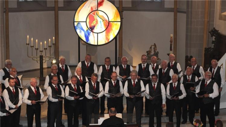Mit ausgewogenen Harmonien und vollem Klangbild begeisterte der MGV Liedertafel Altenmelle in der St. Matthäus-Kirche. 