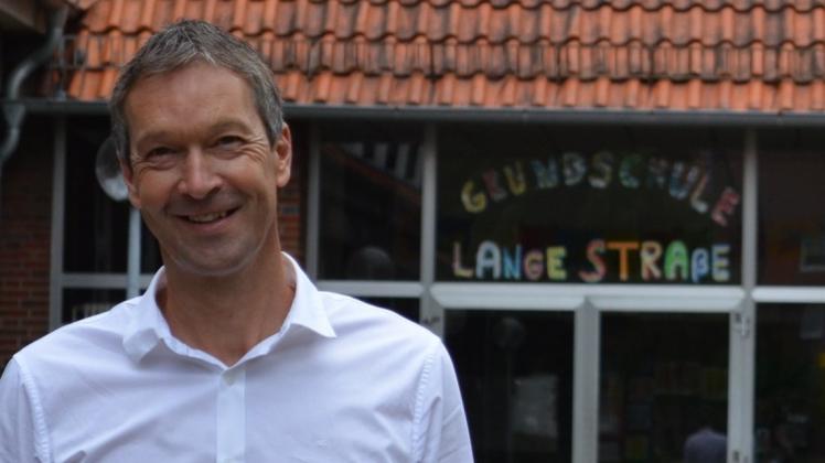 René Jonker ist der neue Leiter der Grundschule Lange Straße in Ganderkesee. 
