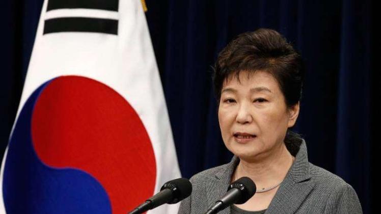 Südkoreas Noch-Präsidentin Park Geun Hye. 